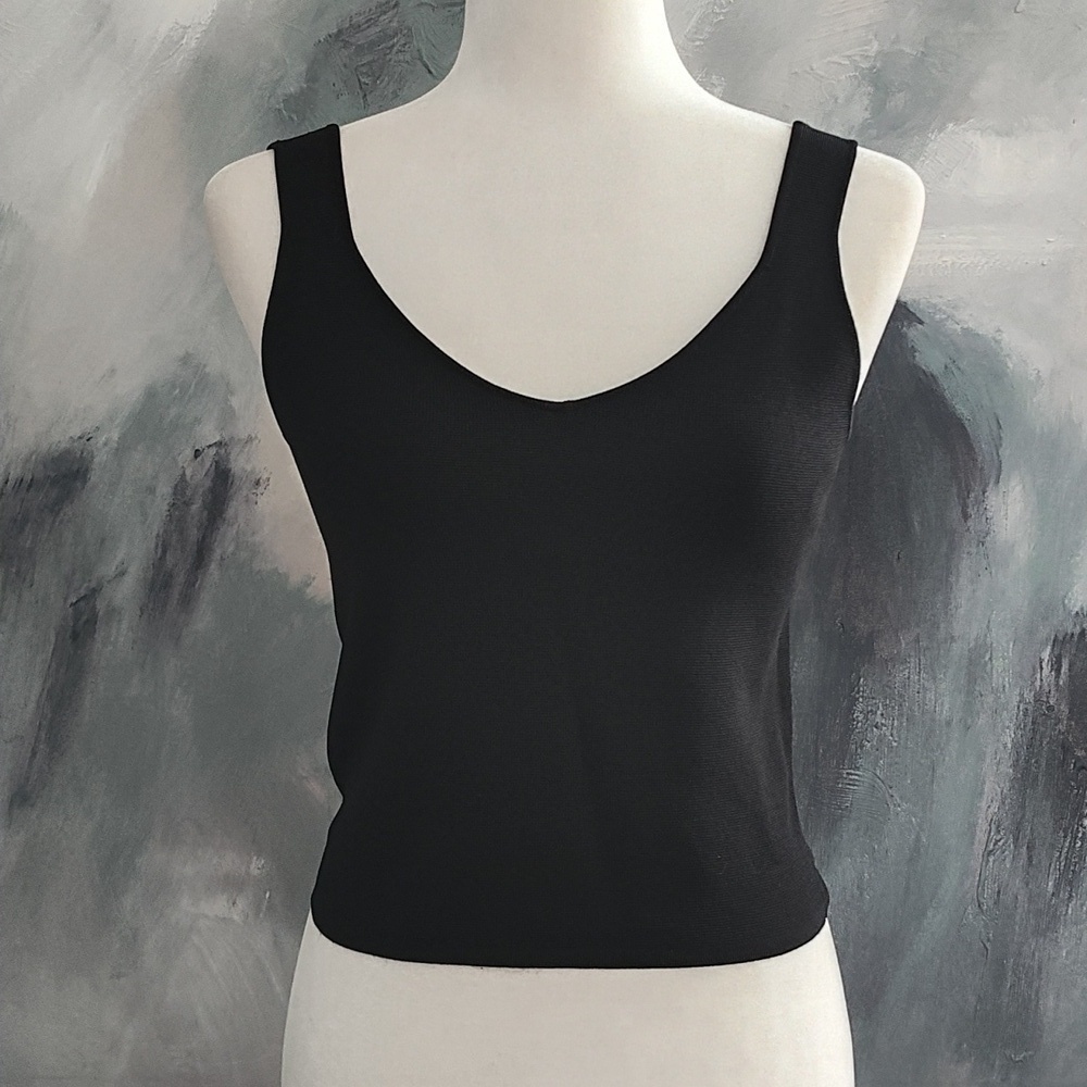 New House of Harlow Black Tank Top Size XS